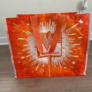 Whataburger shopping bag